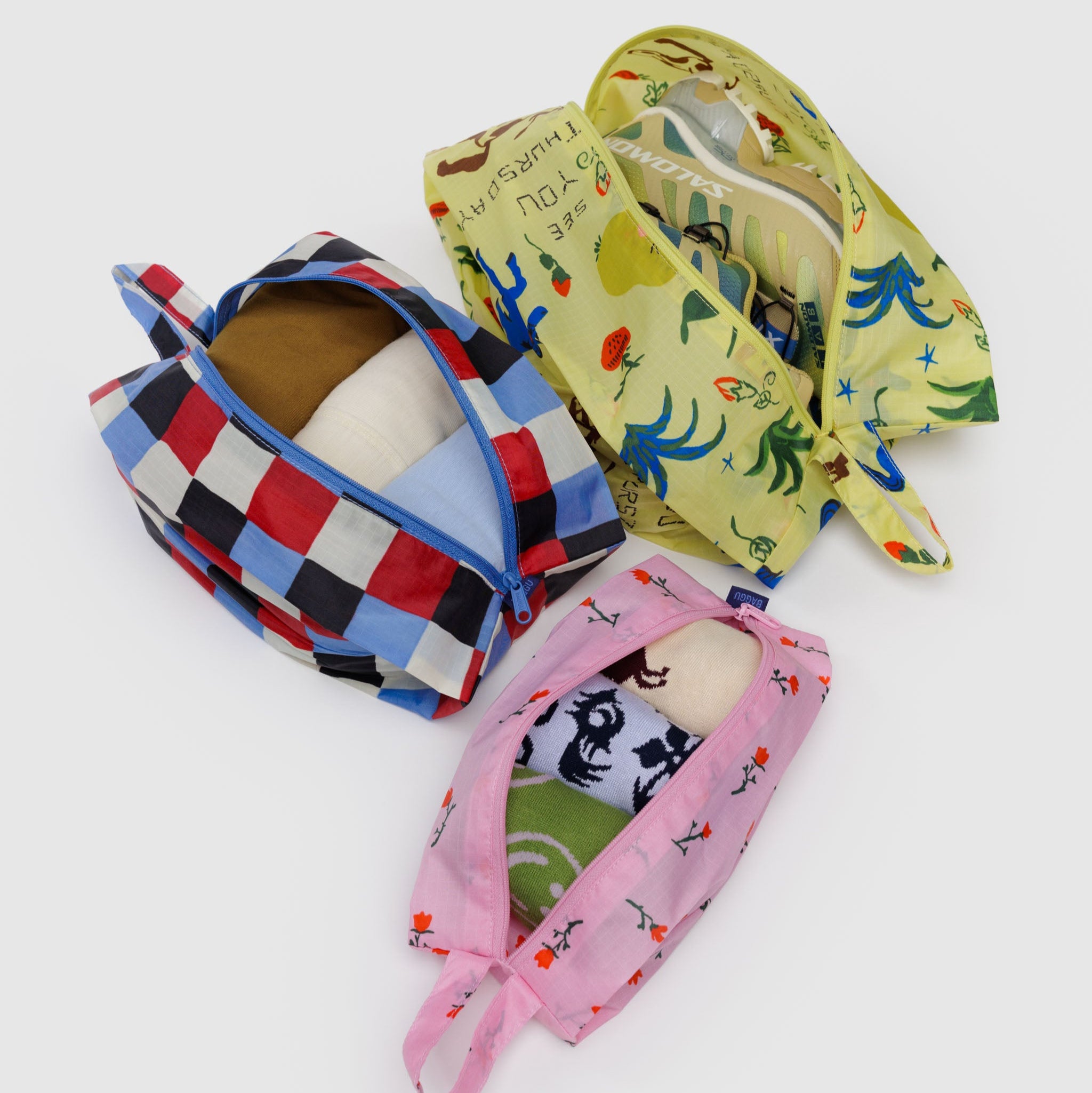 BAGGU 3D Zip (Painted Prairie)