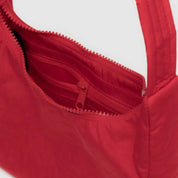 BAGGU Mini Nylon Shoulder Bag (Candy Apple Red)