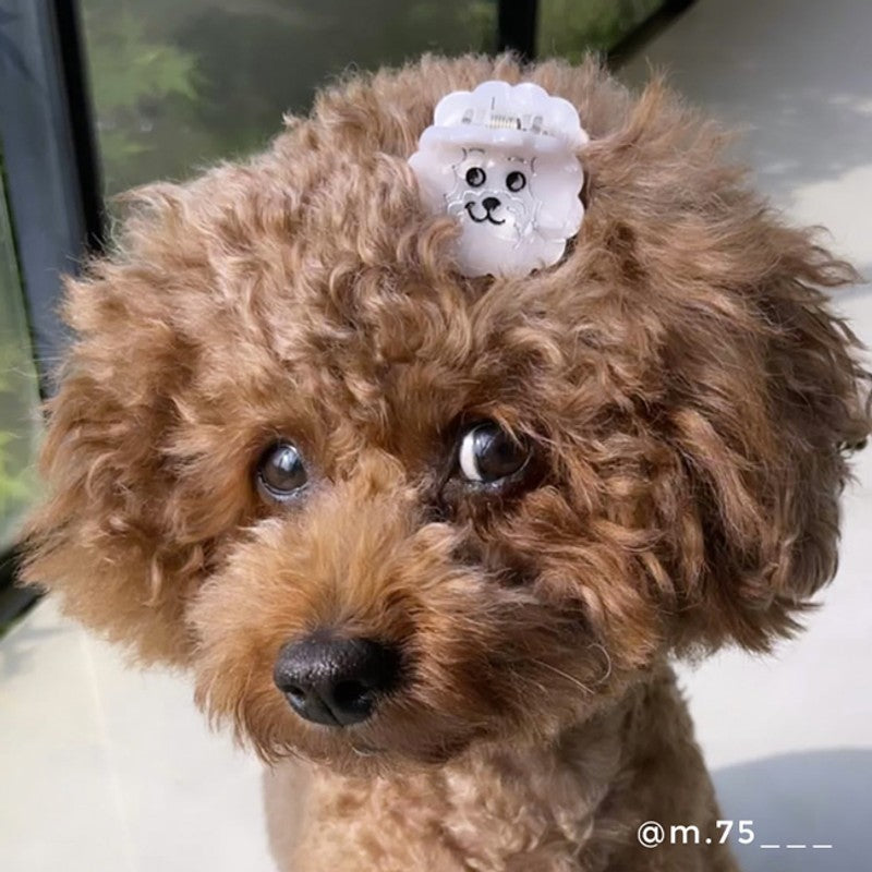 Mini Hair Claw (Bichon)
