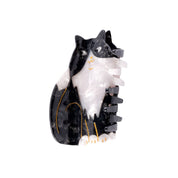 Hair Claw (Black & White Cat)