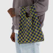 Baby Baggu (Pear Navy Check)