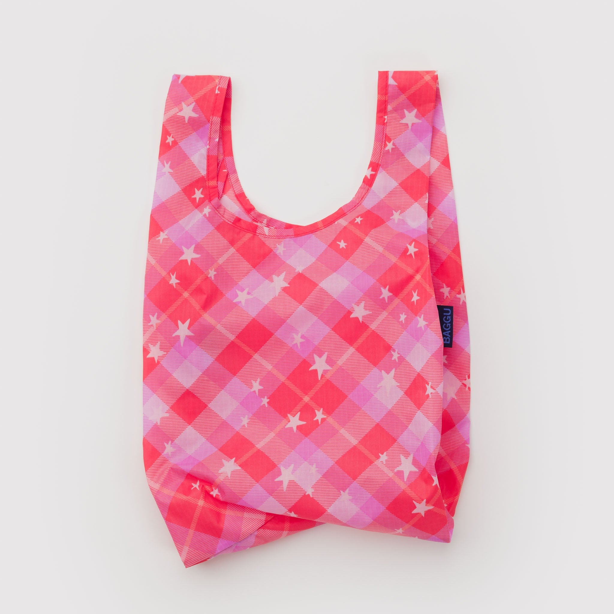 BAGGU Baby (Pink Star Plaid)