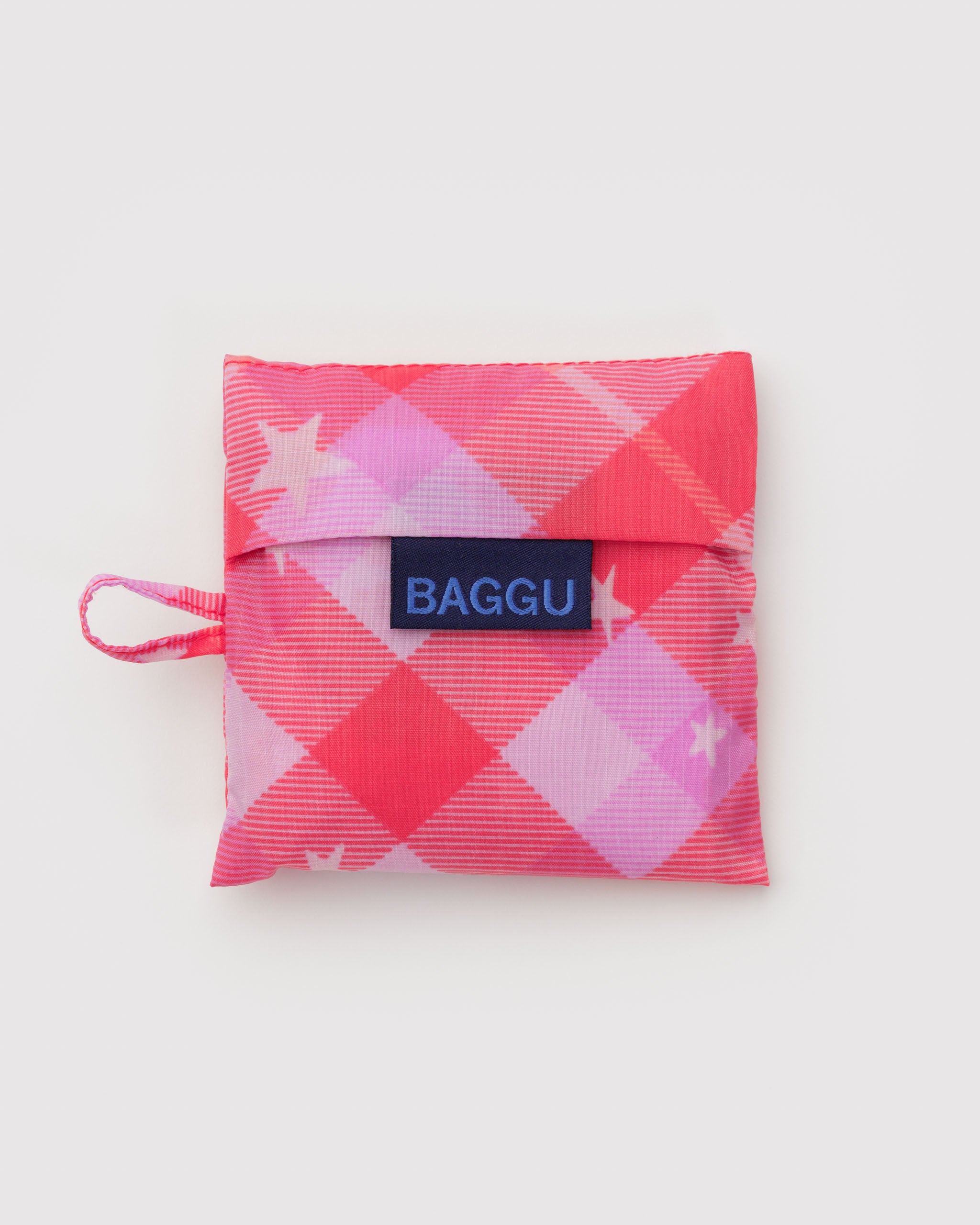 BAGGU Baby (Pink Star Plaid)
