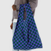 Big Baggu (Iris Green Check)
