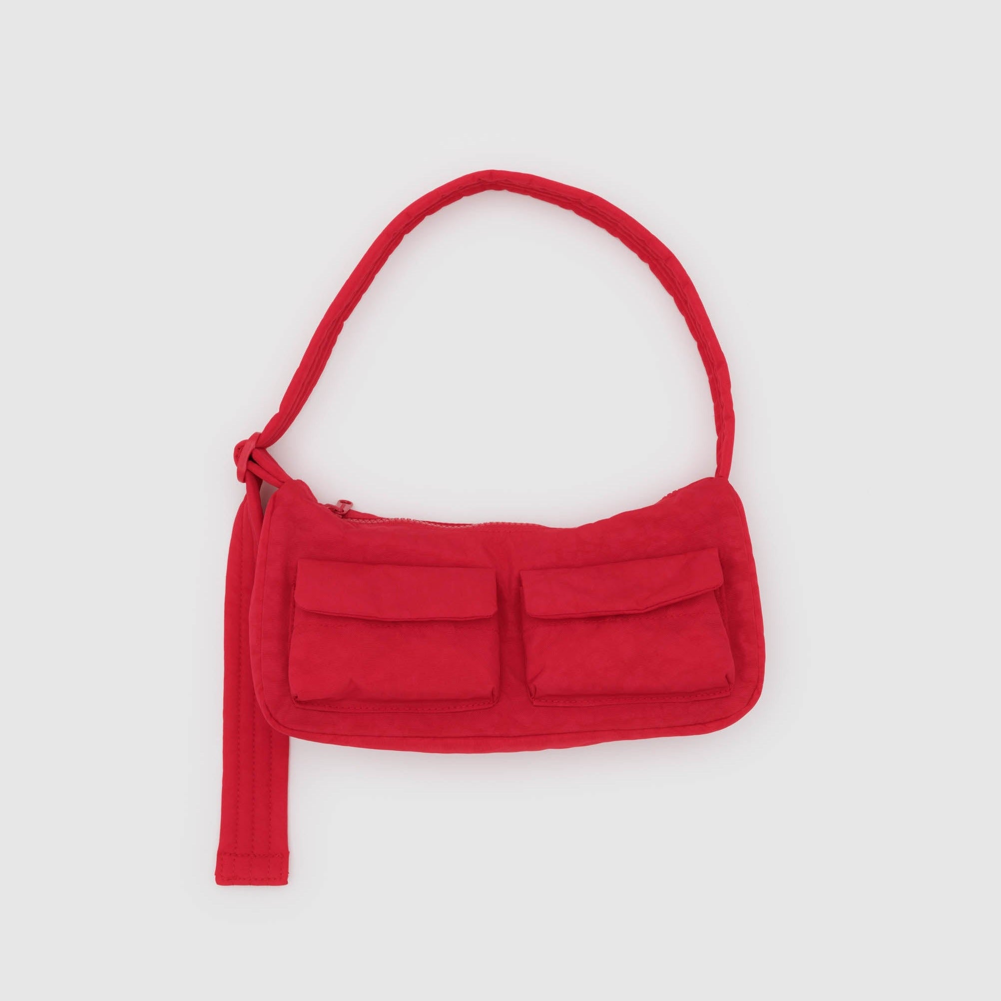 BAGGU Cargo Shoulder Bag - Candy Apple Red (FA24)