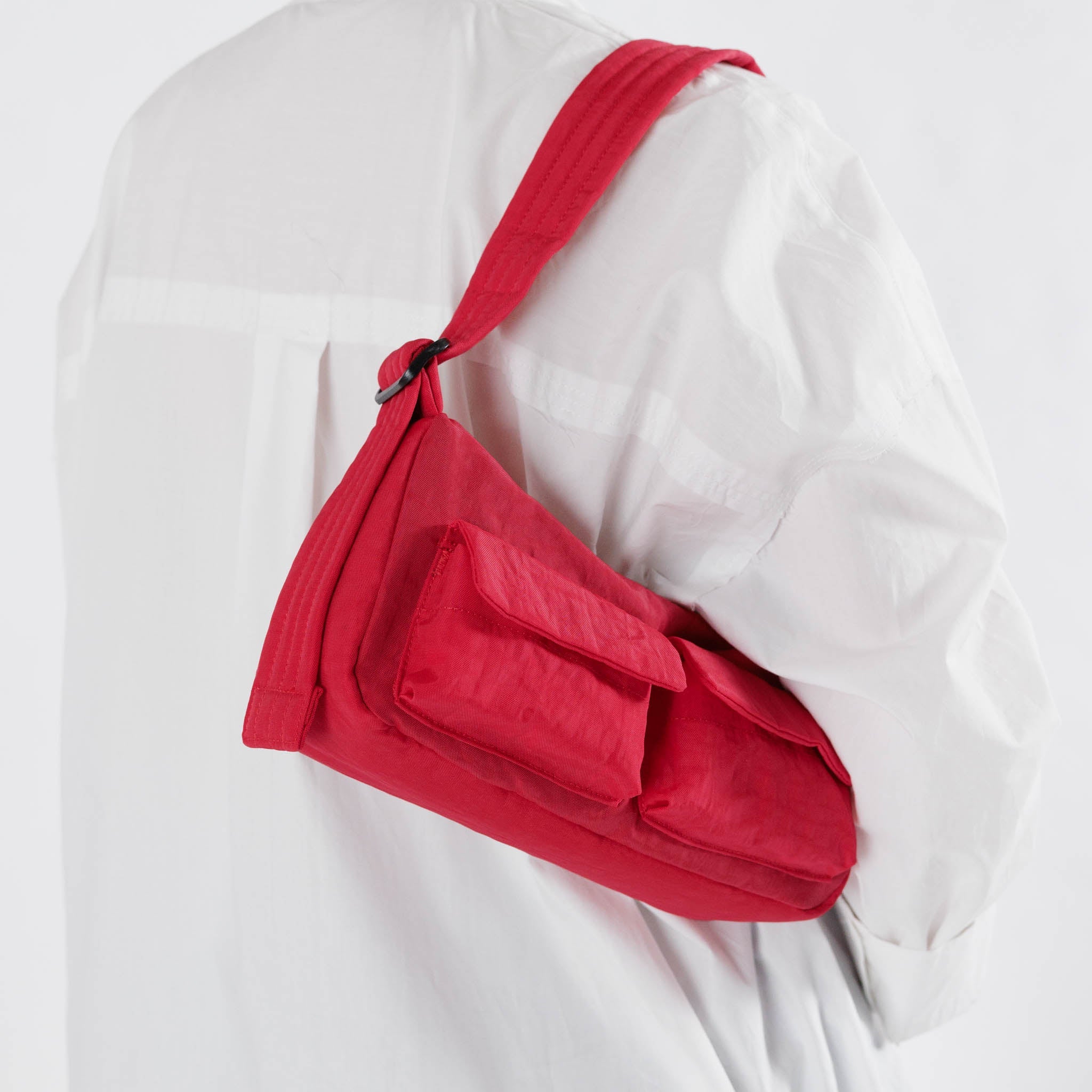 BAGGU Cargo Shoulder Bag - Candy Apple