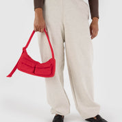 BAGGU Cargo Shoulder Bag - Candy Apple Red (FA24)
