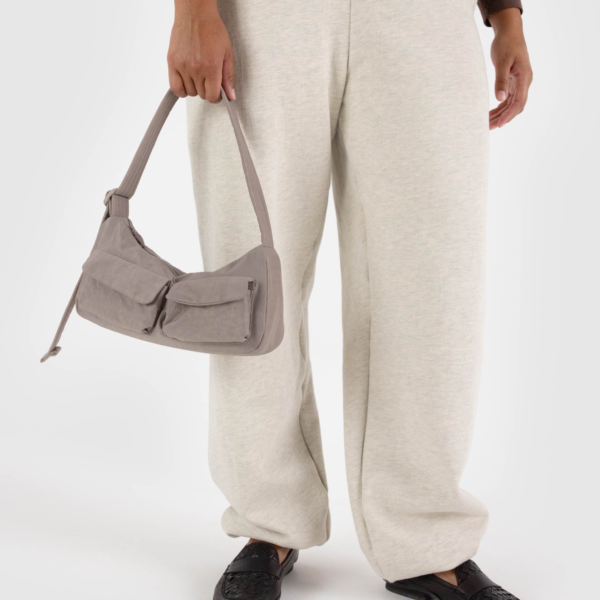 BAGGU Cargo Shoulder Bag (Dove)