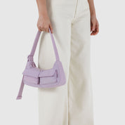 BAGGU Cargo Shoulder Bag (Dusty Pink)