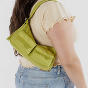 BAGGU Cargo Shoulder Bag - Lemongrass
