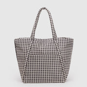 Cloud Bag - Black & White Gingham