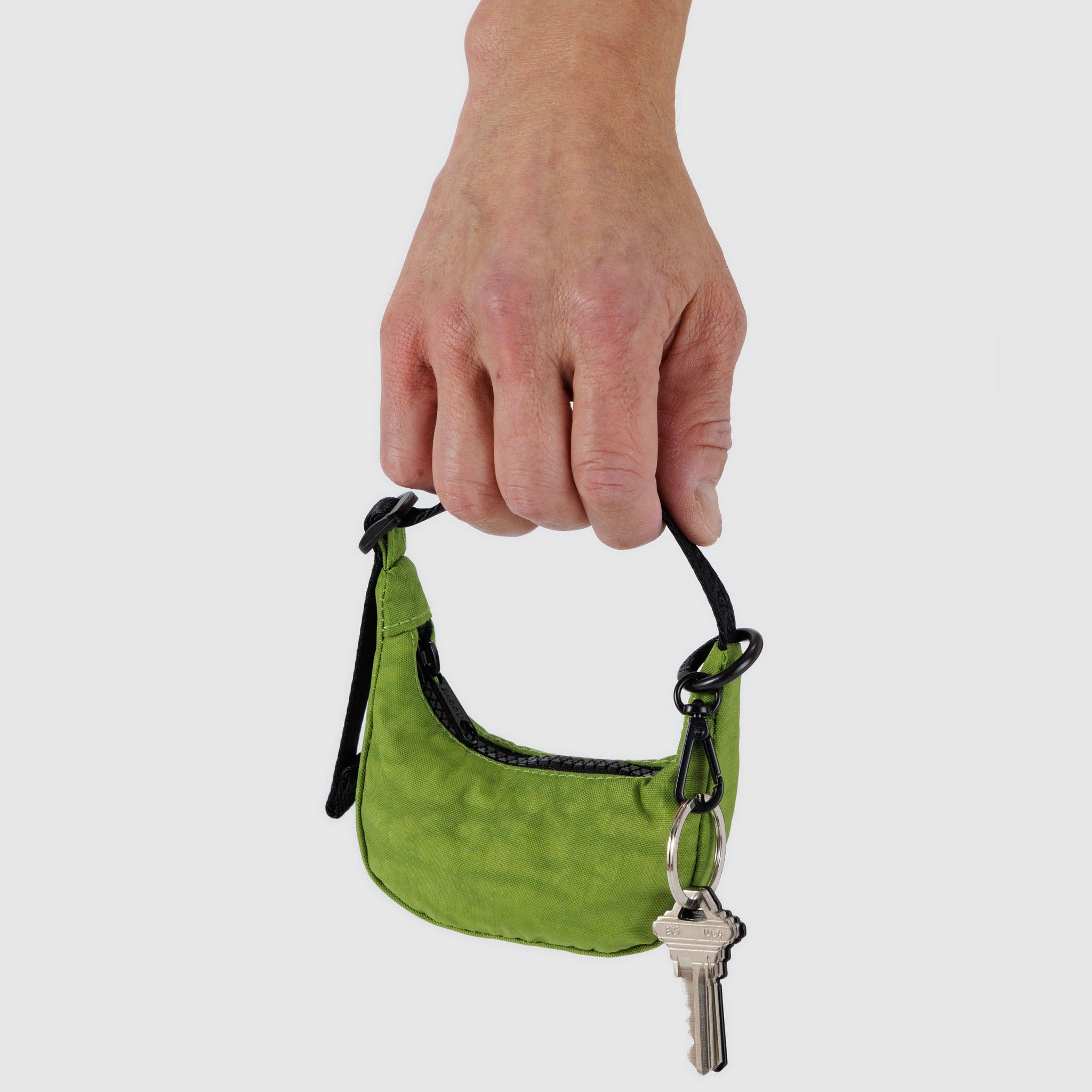 BAGGU Crescent Bag Charm (Green Juice)