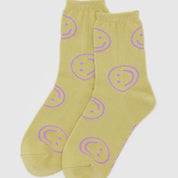 Crew Socks (Straw Happy)