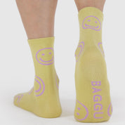 Crew Socks (Straw Happy)