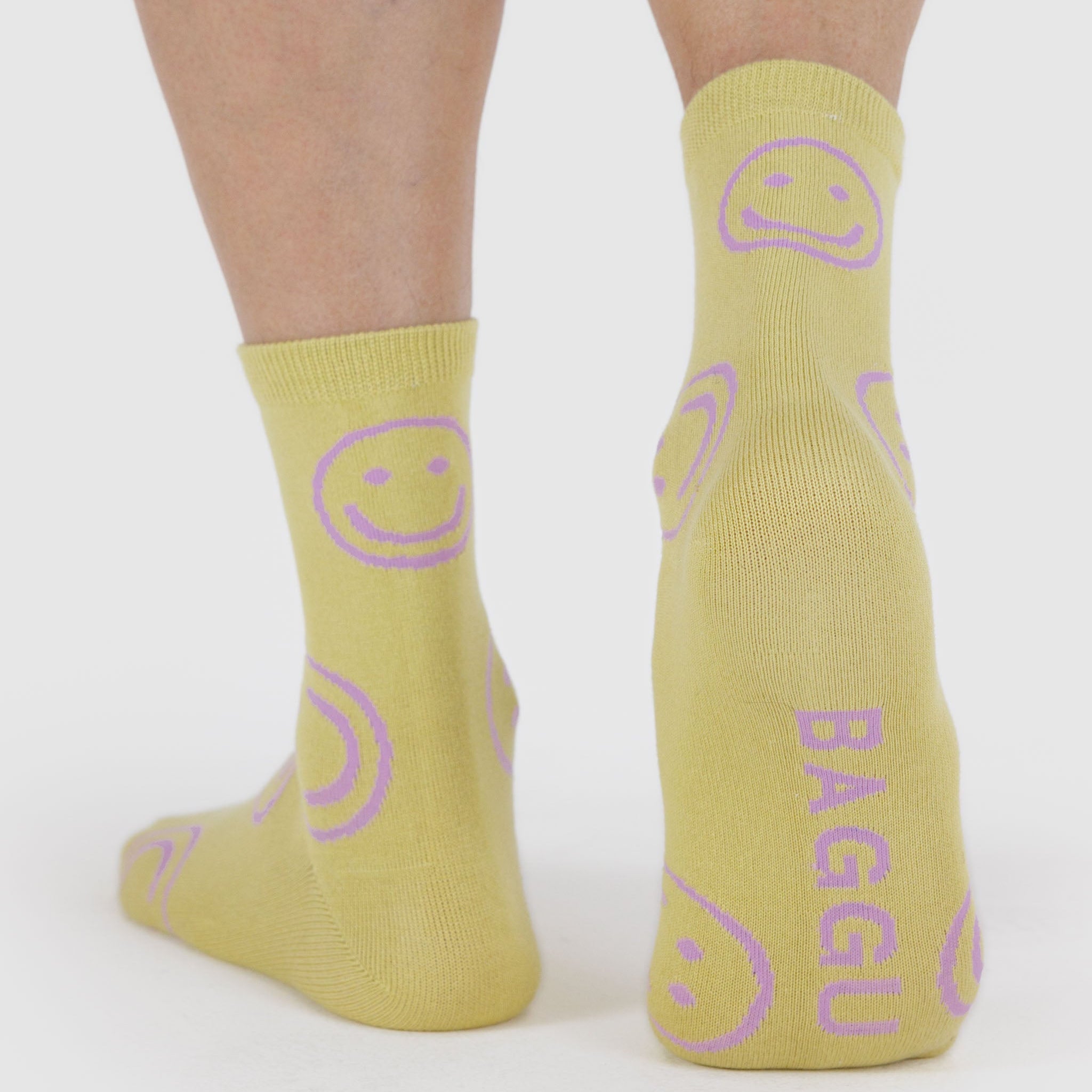 Crew Socks (Straw Happy)