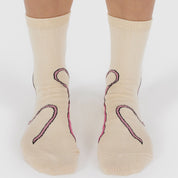 Crew Socks (Pink Bow)