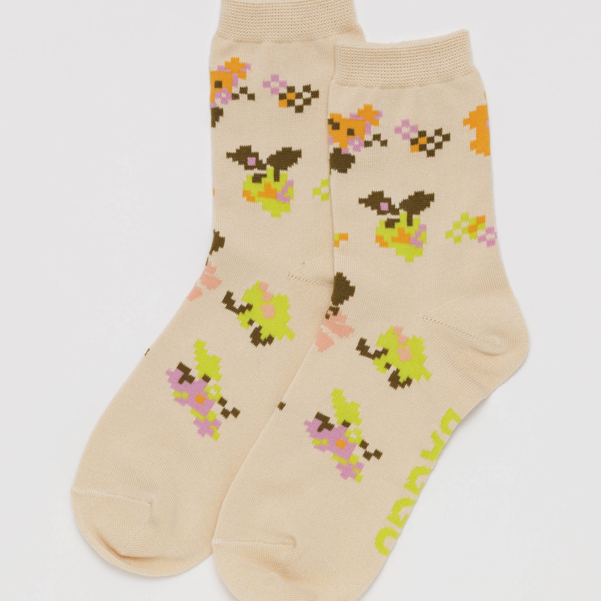 Crew Socks (Tapestry Floral)