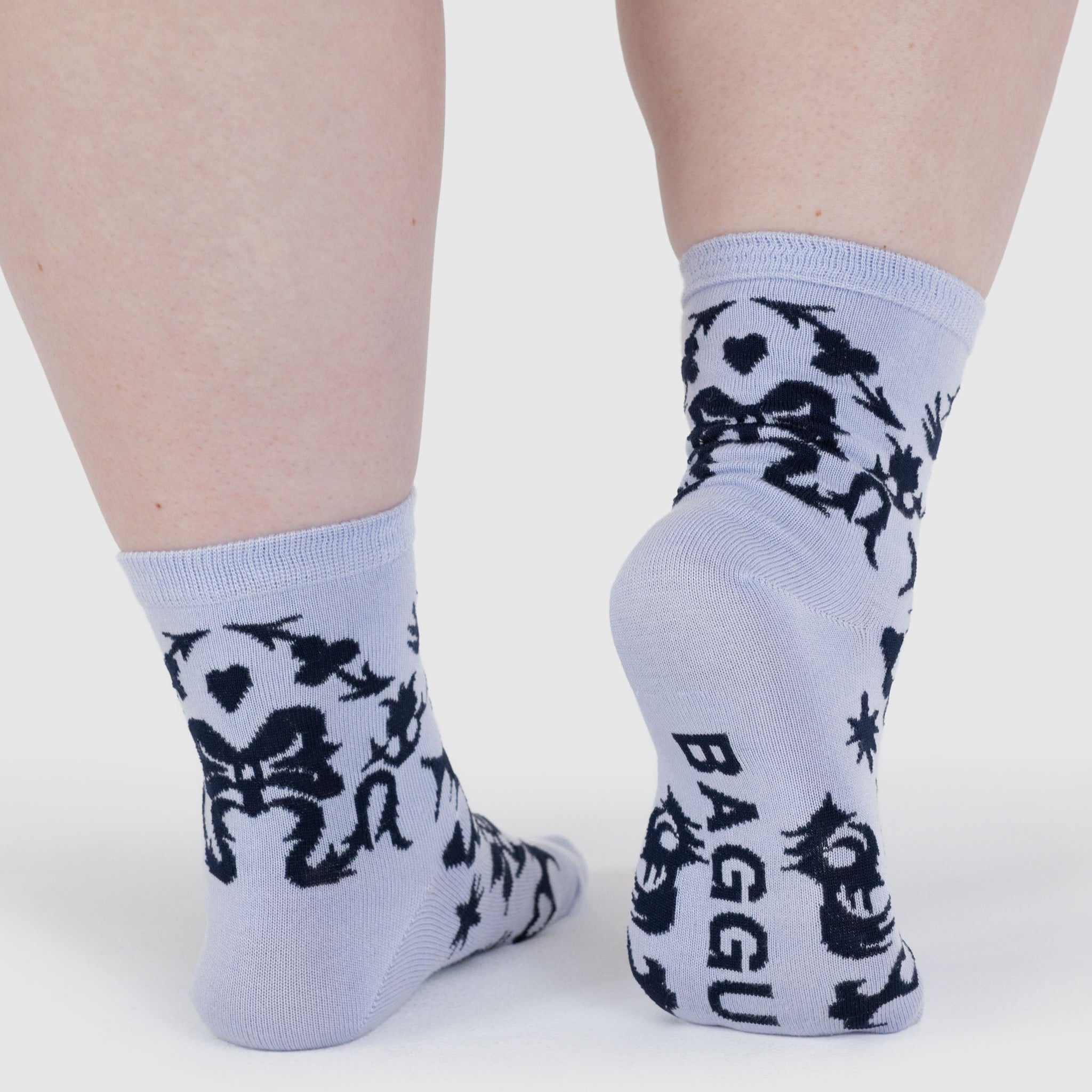 BAGGU Crew Socks (Western Cut-Outs)