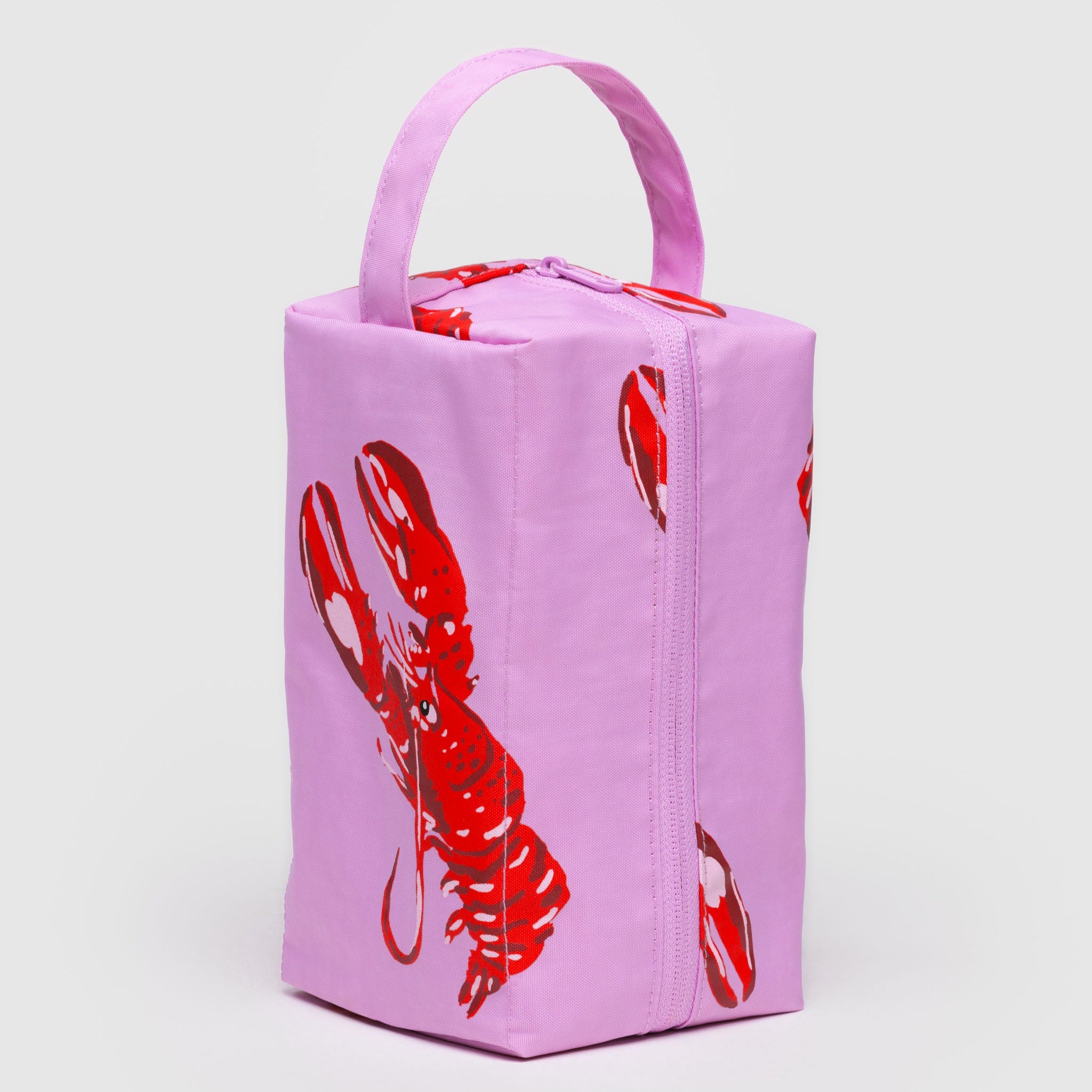 BAGGU Dopp Kit (Pink lobster)