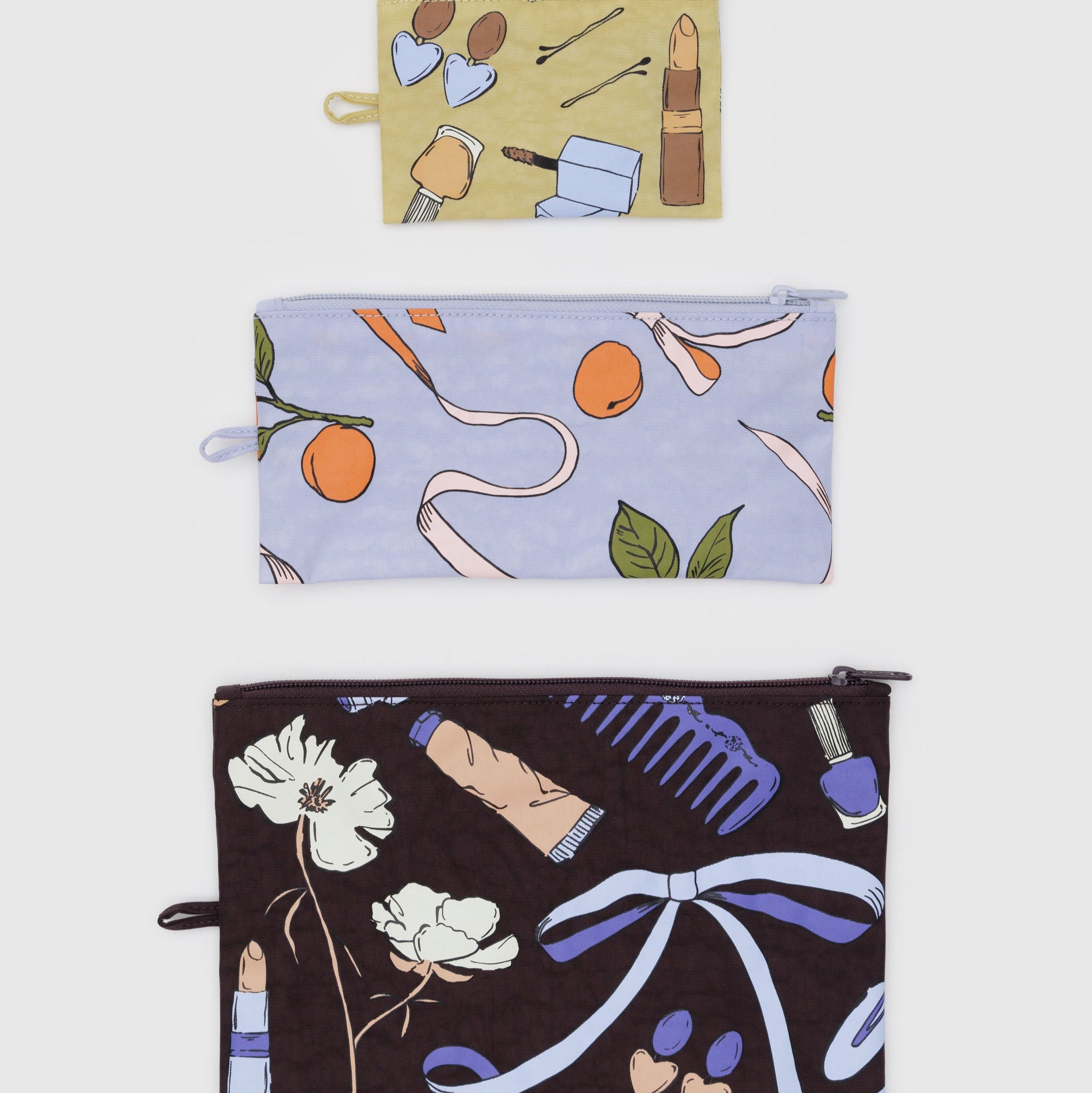 BAGGU Flat Pouch Set (Get Ready With Me)