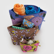 BAGGU Go Pouch Set (Garden Flowers)