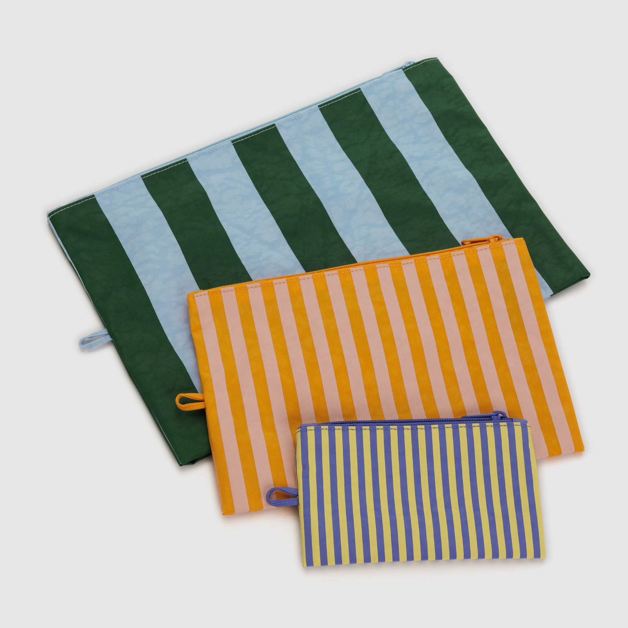 BAGGU Go Pouch Set (Hotel Stripes)