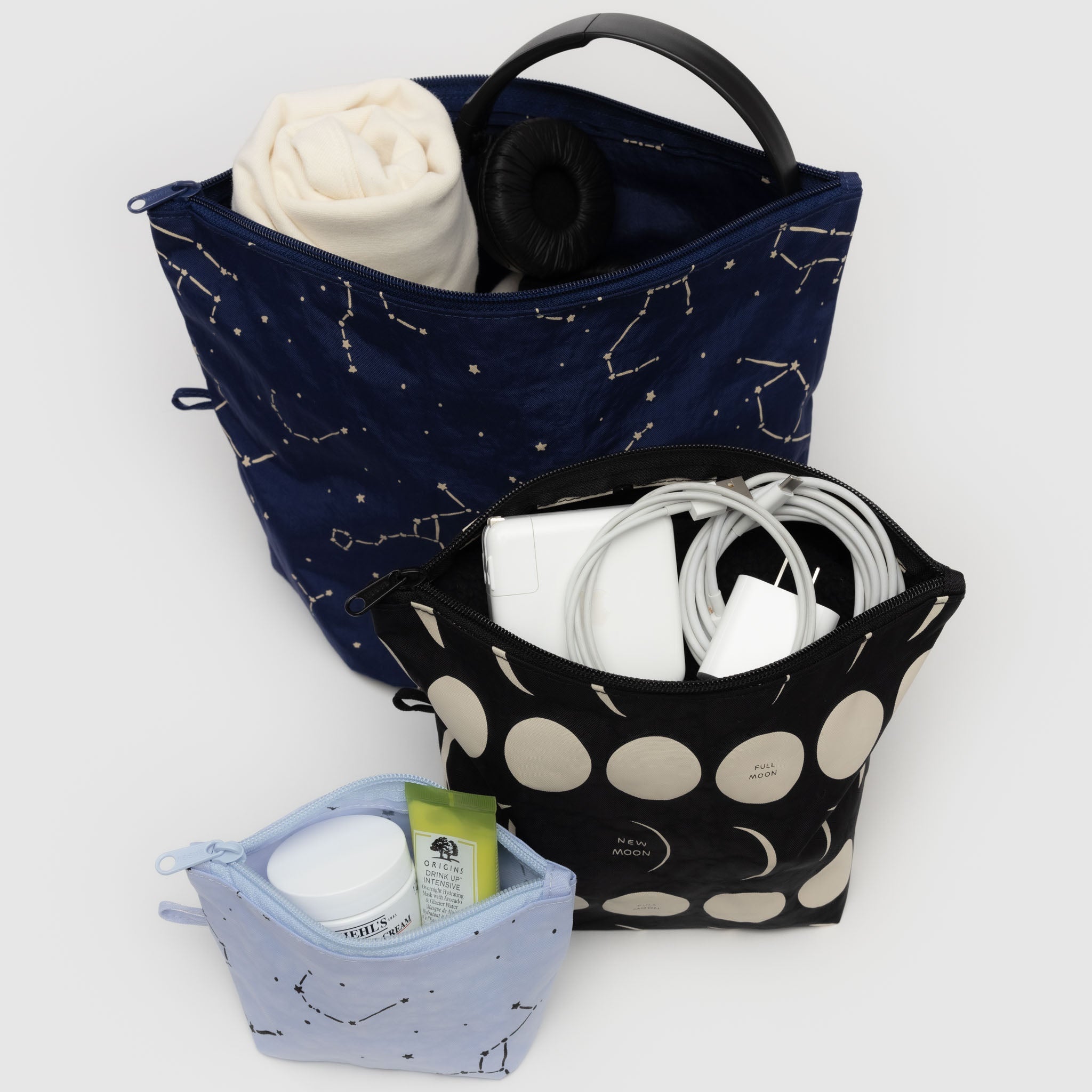 BAGGU Go Pouch Set (Night Sky)