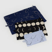 BAGGU Go Pouch Set (Night Sky)