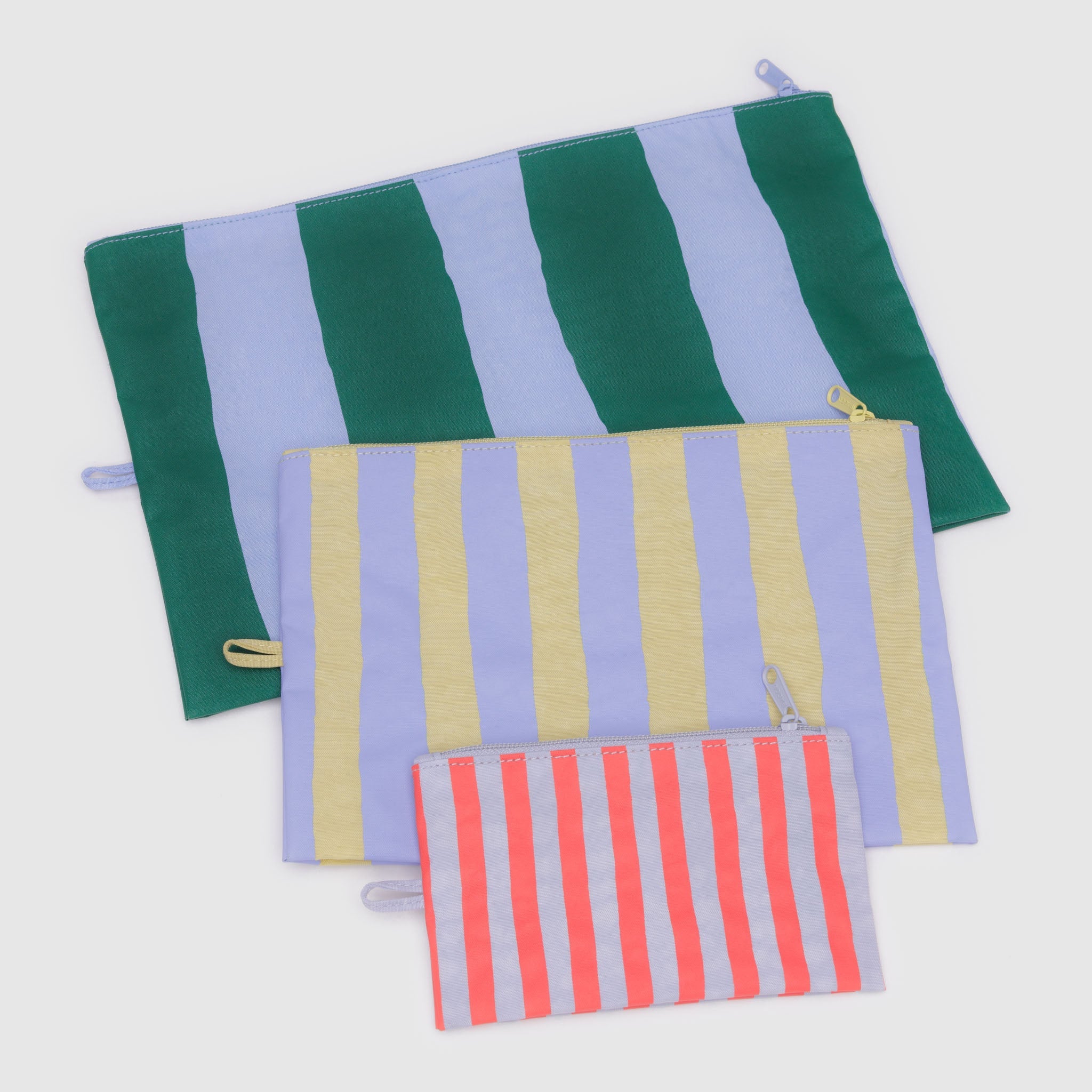 BAGGU Go Pouch Set (Painted stripe)