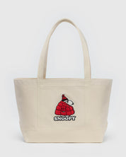 Medium Heavyweight Canvas Tote (Snoopy)