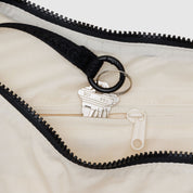 BAGGU Medium Crescent Bag (Embroidered Shells)