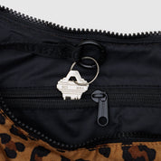 BAGGU Medium Crescent Bag (Leopard)