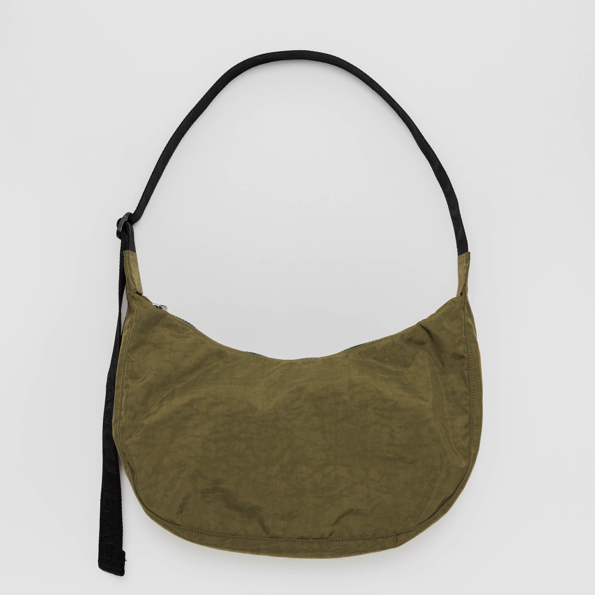 BAGGU Medium Crescent Nylon Bag (Seaweed)