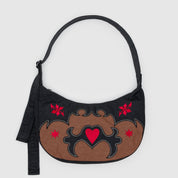 BAGGU Medium Crescent Bag (Western Appliqué)