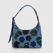 BAGGU Mini Nylon Shoulder Bag (Digital Denim)