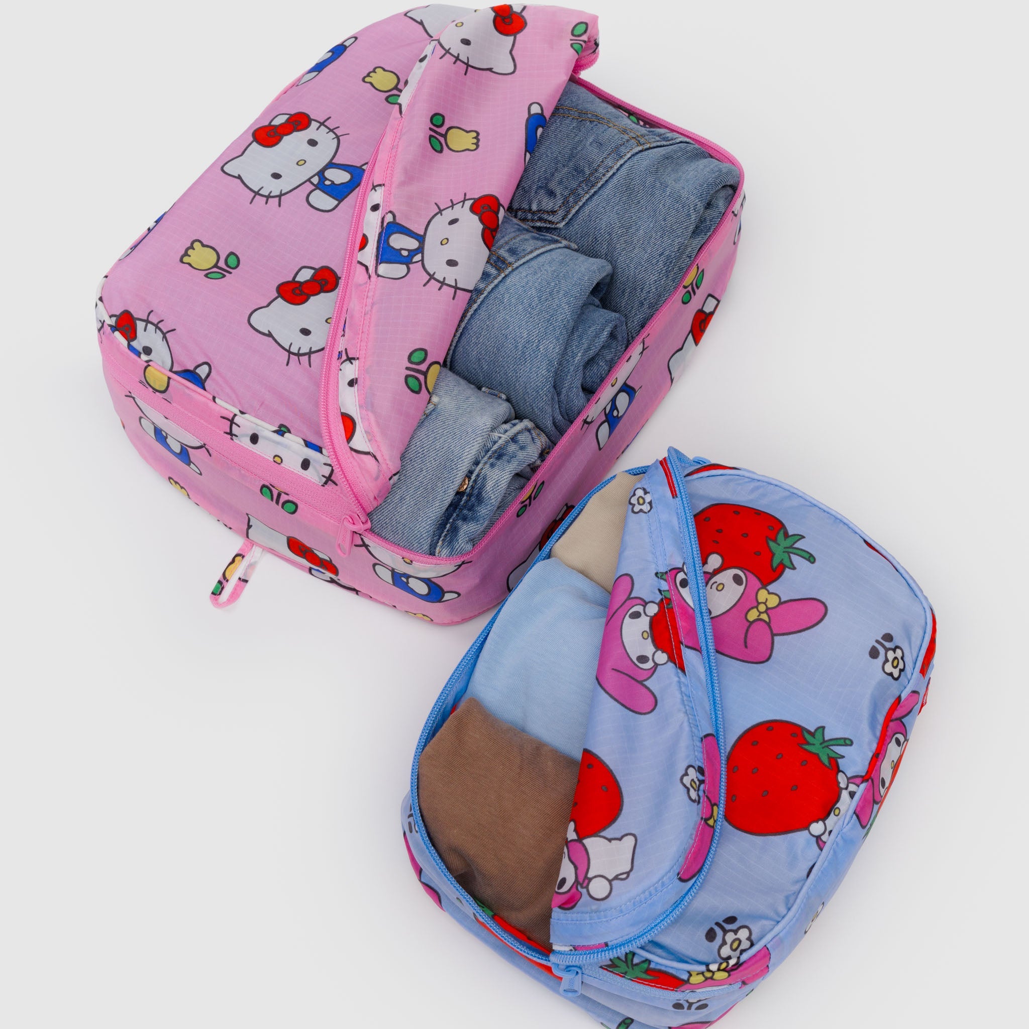 BAGGU Packing Cube Set (Hello Kitty and Friends Florsals)