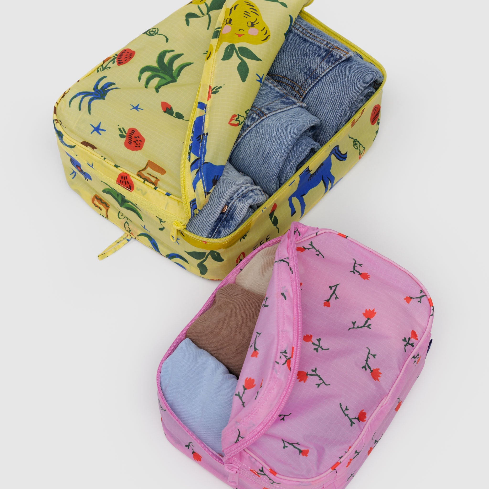 BAGGU Packing Cube Set (Painted Prairie)