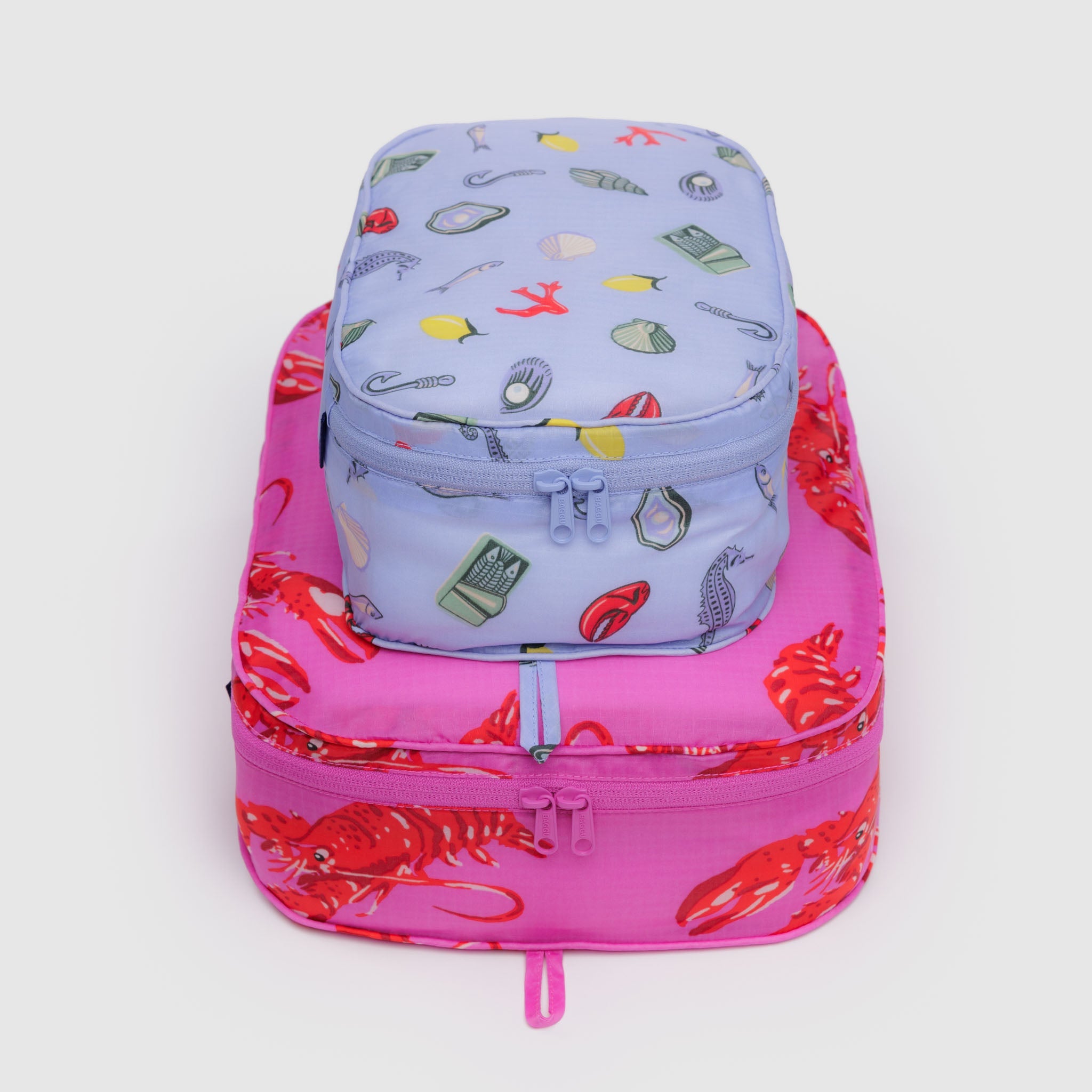 BAGGU Packing Cube Set (Sea creatures)
