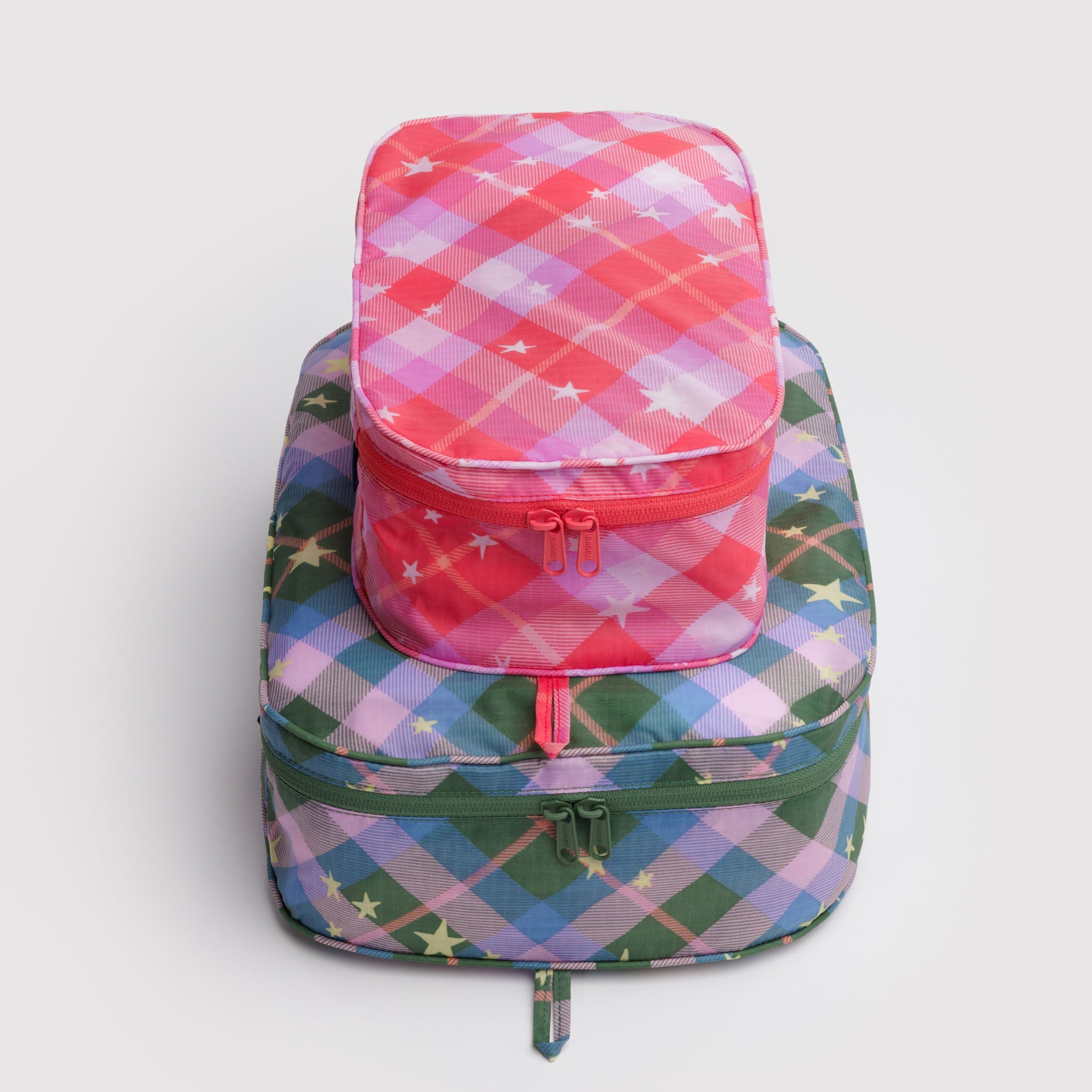 BAGGU Packing Cube Set (Star Plaid)