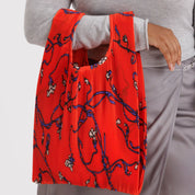 BAGGU Pleated (Red Snapdragon)