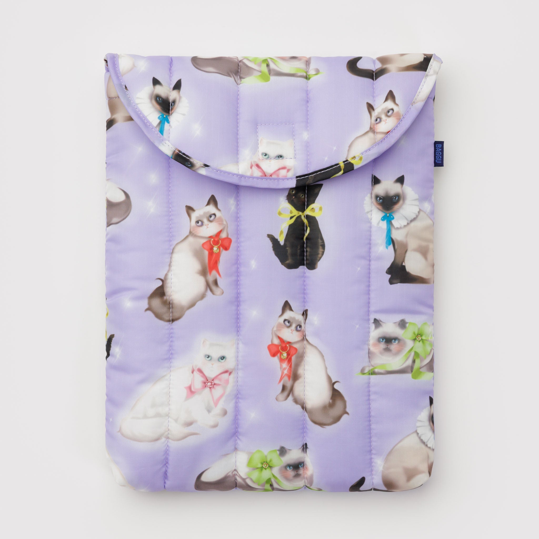 BAGGU Puffy Laptop Sleeve 13/14" (Fancy Cats)