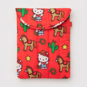 BAGGU Puffy Laptop Sleeve 13/14"- 16" (Hello Kitty Western)