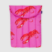BAGGU Puffy Laptop Sleeve 13/14"- 16" (Pink lobster)