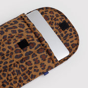 BAGGU Puffy Laptop Sleeve 13/14"- 16" (Leopard)