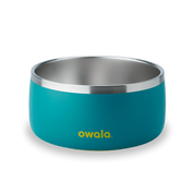 Pet Bowl 24/48oz Stainless Steel - Turquoise & Caicos