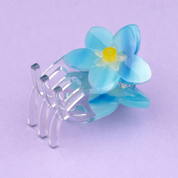 Coucou Suzette Mini Hair Claw - Forget me not