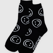 Crew Socks (Black Happy)