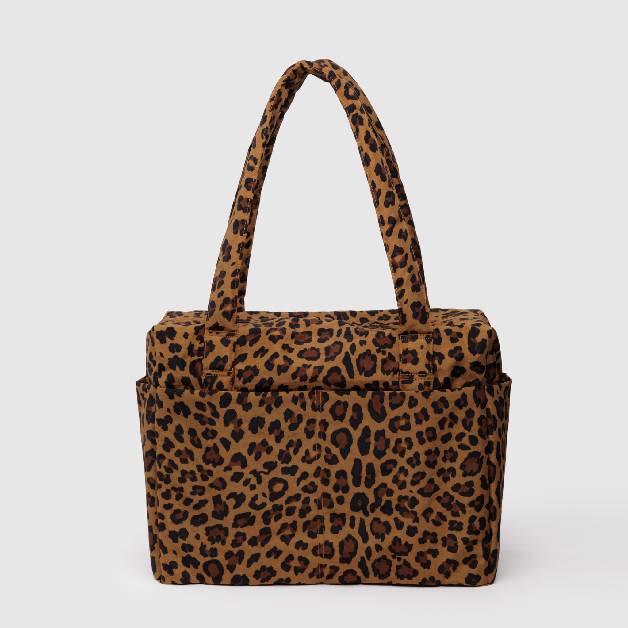 BAGGU Small Cloud Carry-On (Leopard)
