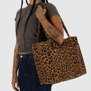 BAGGU Small Cloud Carry-On (Leopard)