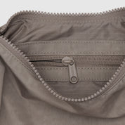 BAGGU Small Nylon Crescent Bag (Dove)